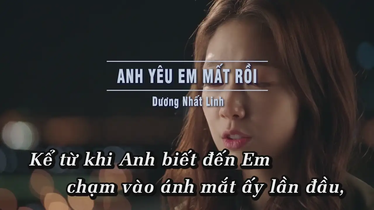Ảnh bài hát Anh Yêu Em Mất Rồi