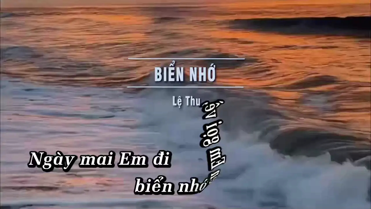 Ảnh bài hát Biển Nhớ