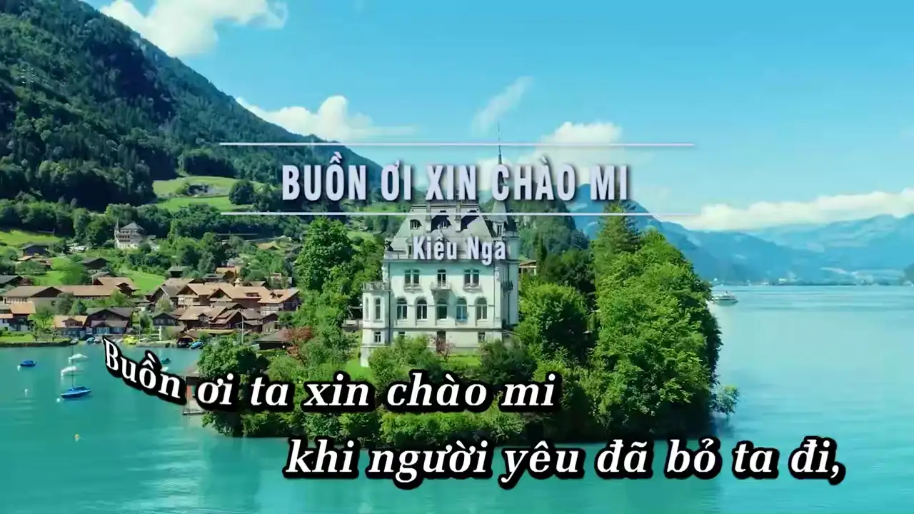 Ảnh bài hát Buồn Ơi Xin Chào Mi