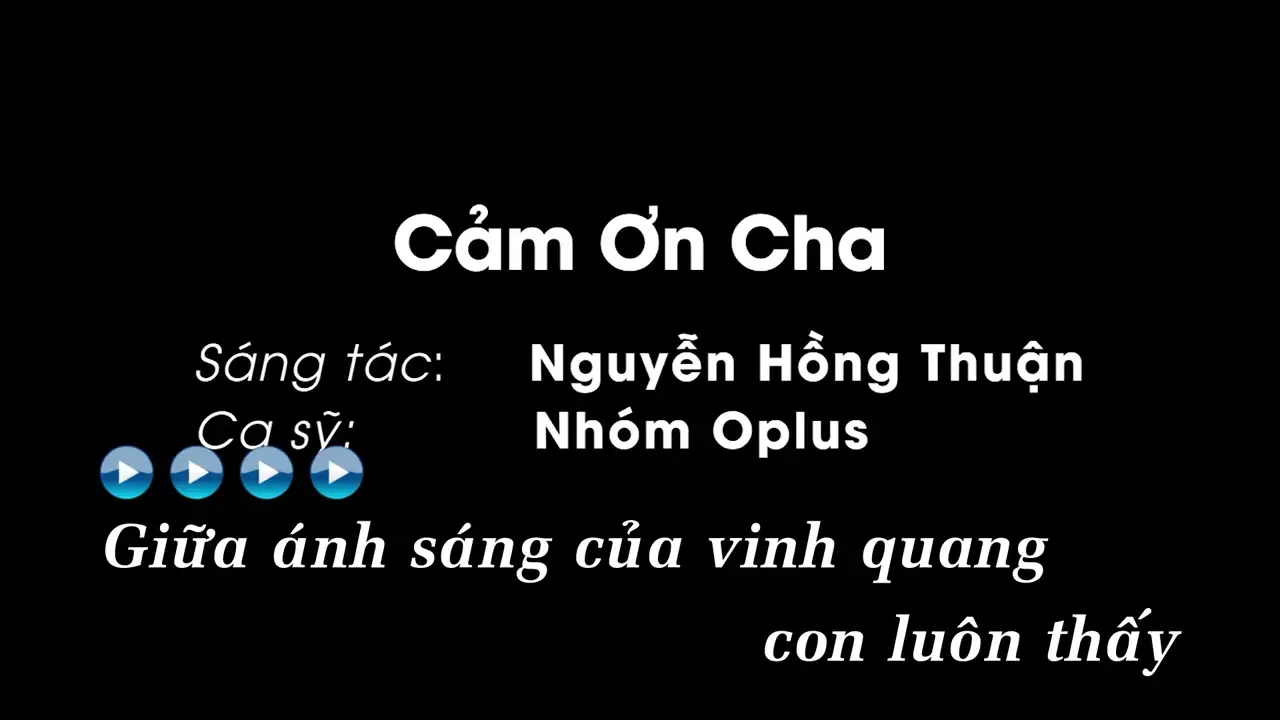 Ảnh bài hát Cảm Ơn Cha