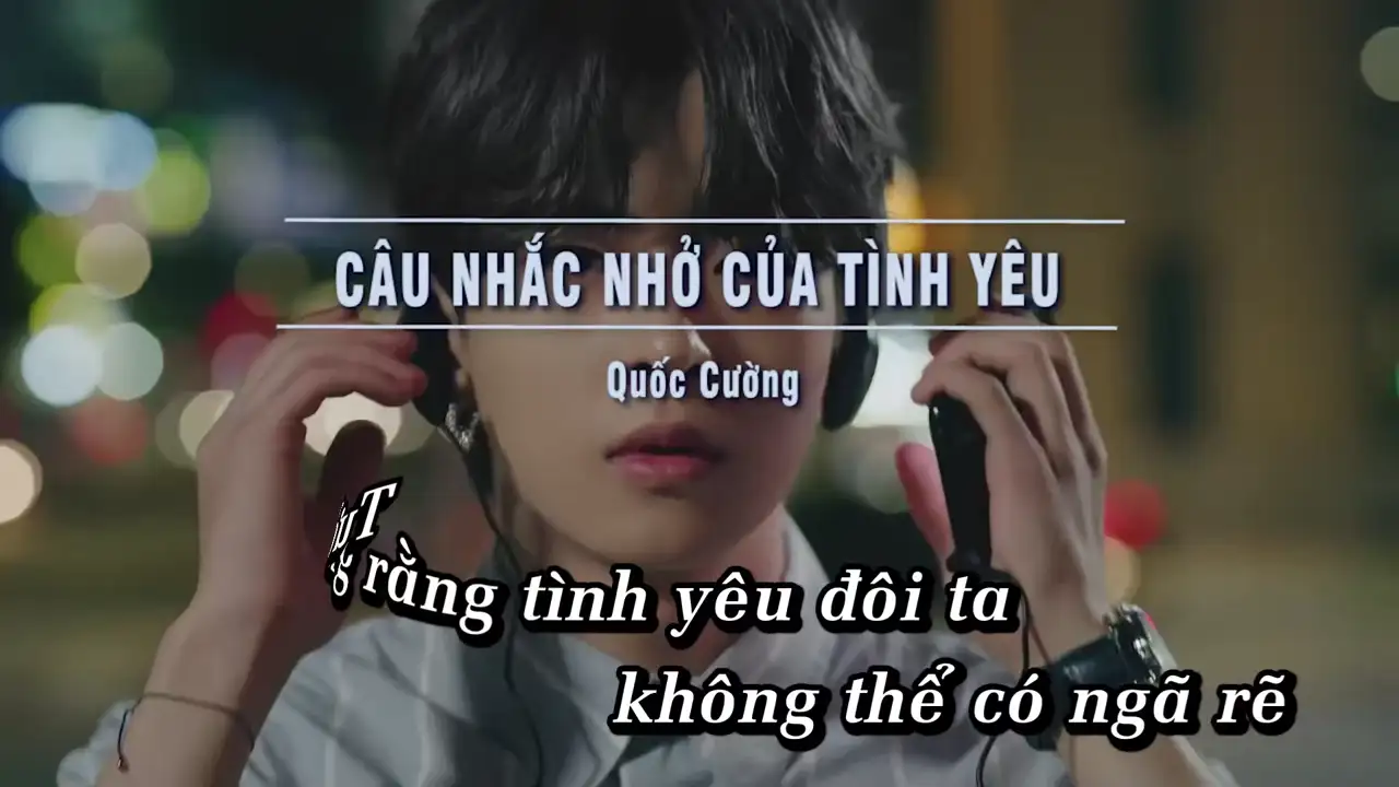 Ảnh bài hát Câu Nhắc Nhở Của Tình Yêu