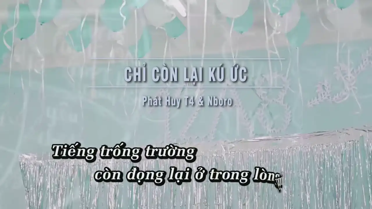 Ảnh bài hát Chỉ Còn Lại Ký Ức (Tone Nữ)