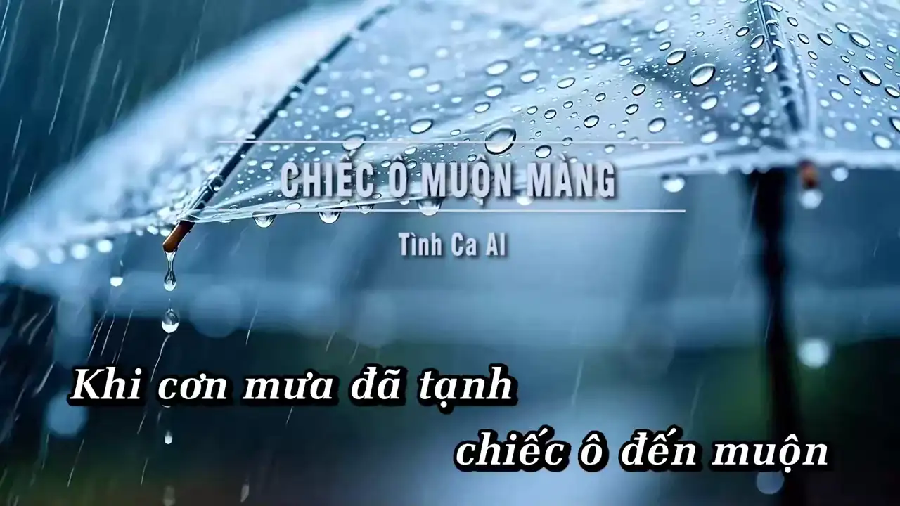 Ảnh bài hát Chiếc Ô Muộn Màng (Tone Nữ)