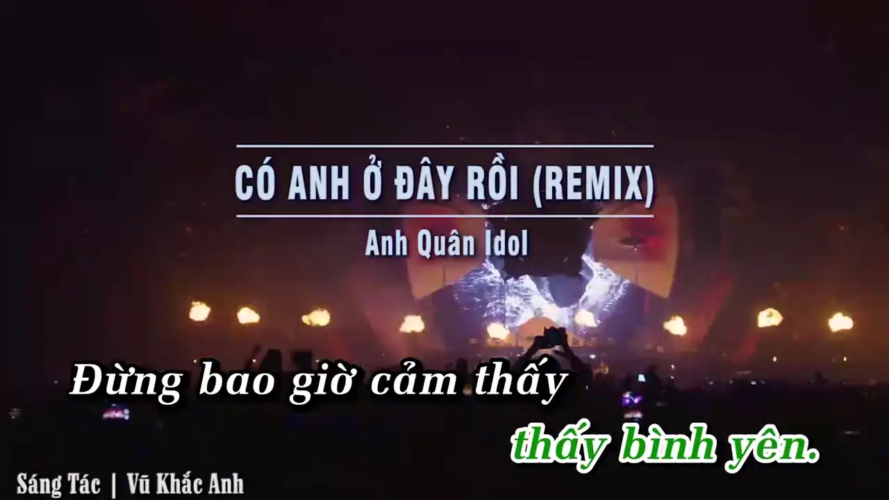 Ảnh bài hát Có Anh Ở Đây Rồi (Remix)