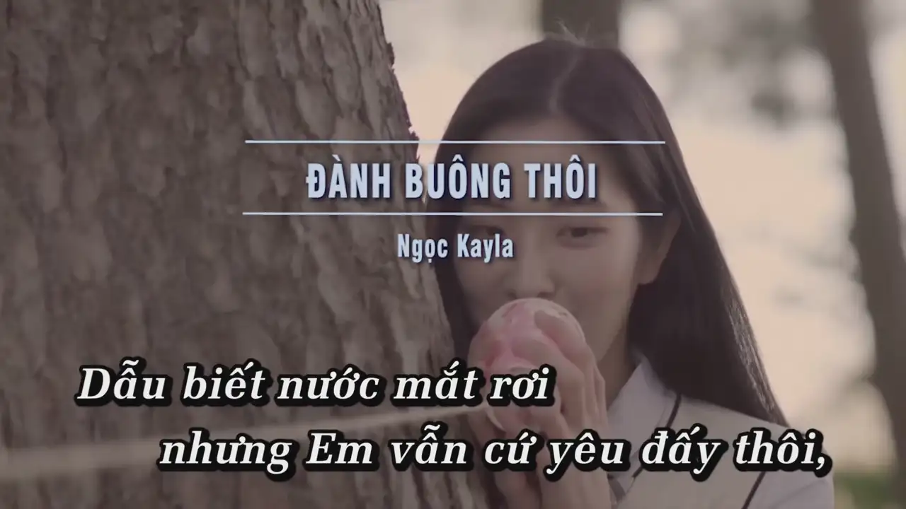 Ảnh bài hát Đành Buông Thôi