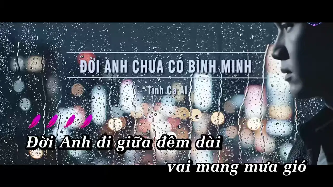 Ảnh bài hát Đời Anh Chưa Có Bình Minh (Tone Nữ)