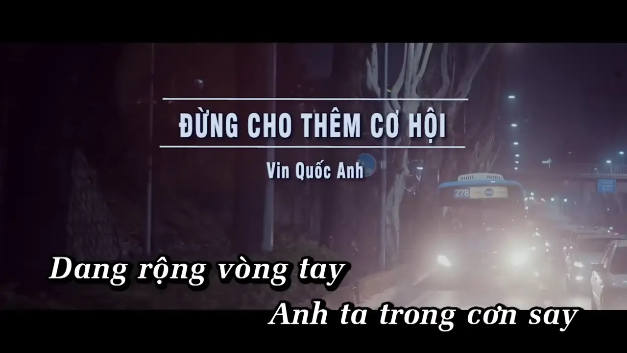 Ảnh bài hát Đừng Cho Thêm Cơ Hội