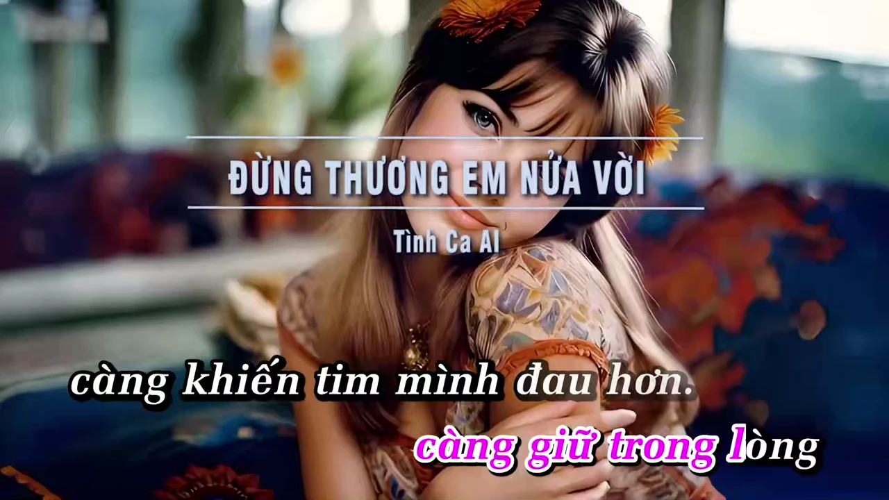 Ảnh bài hát Đừng Thương Em Nửa Vời (Tone Nữ)