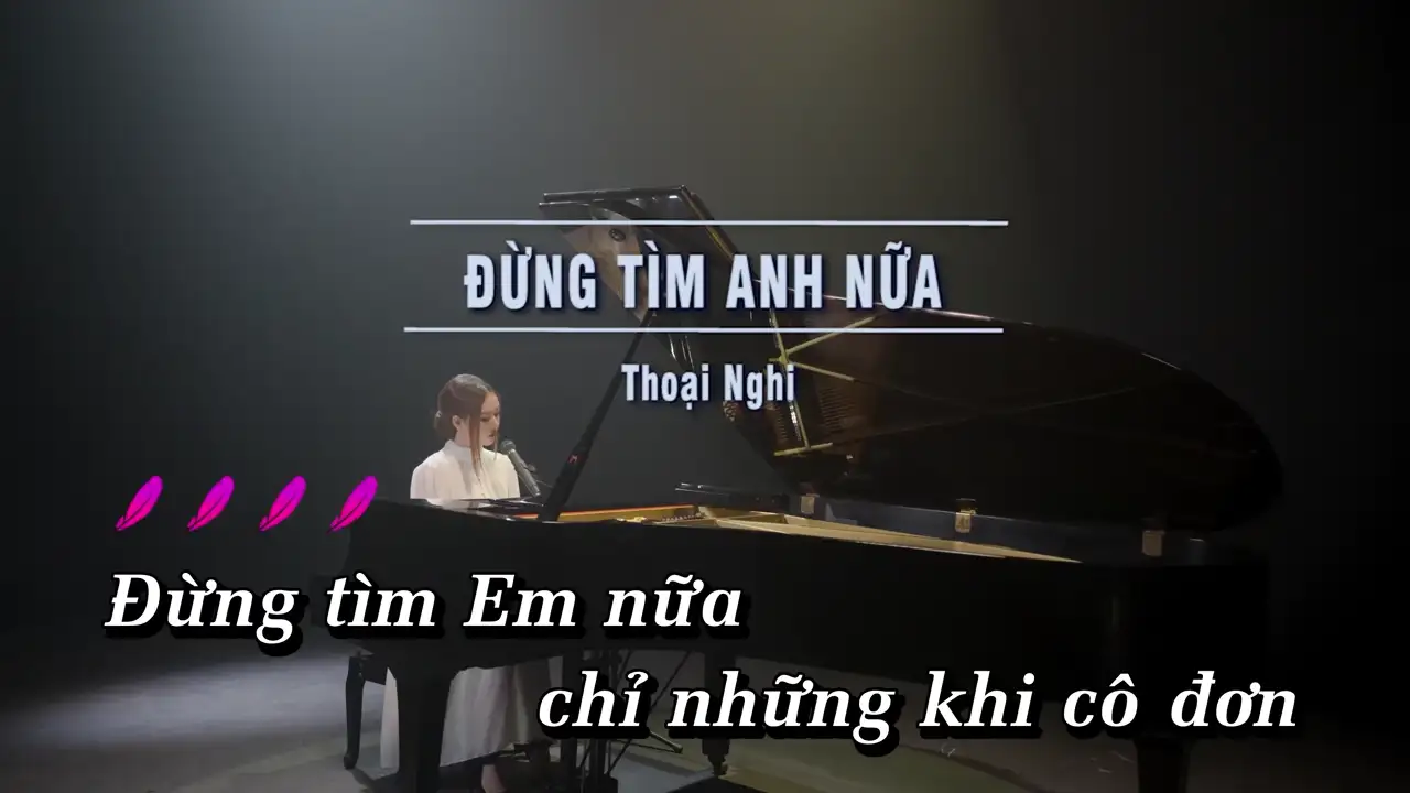 Ảnh bài hát Đừng Tìm Anh Nữa (Piano)