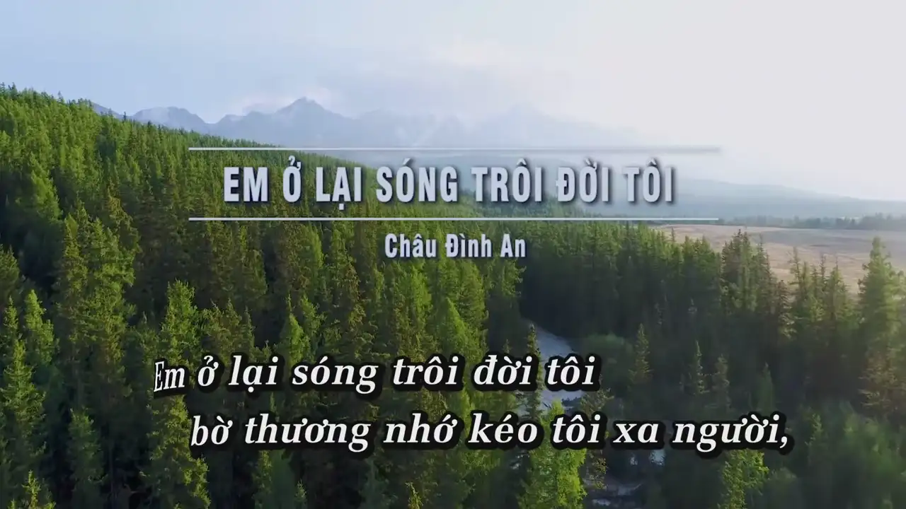Ảnh bài hát Em Ở Lại Sóng Trôi Đời Tôi