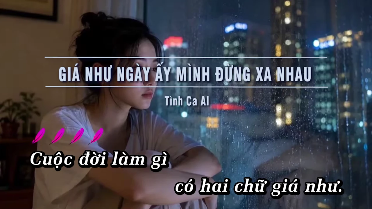 Ảnh bài hát Giá Như Ngày Ấy Mình Đừng Xa Nhau (Tone Nữ)