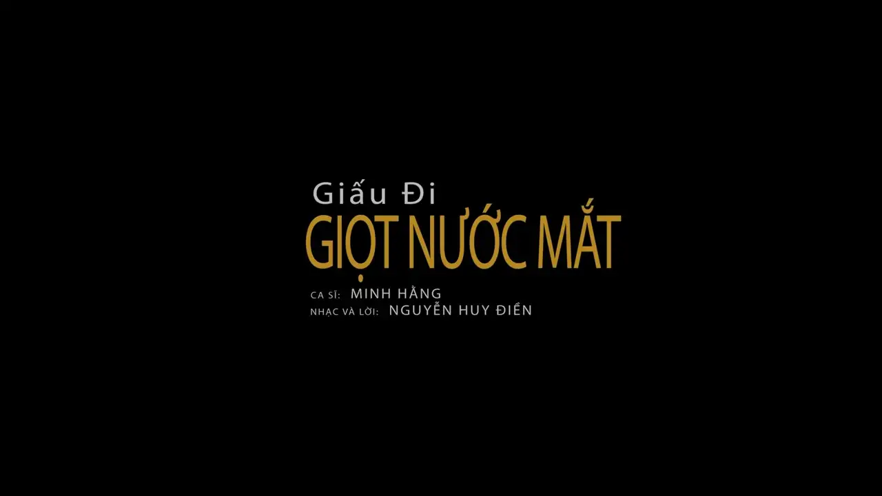 Ảnh bài hát Giấu Đi Giọt Nước Mắt