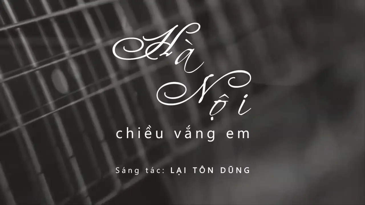 Ảnh bài hát Hà Nội Chiều Vắng Em