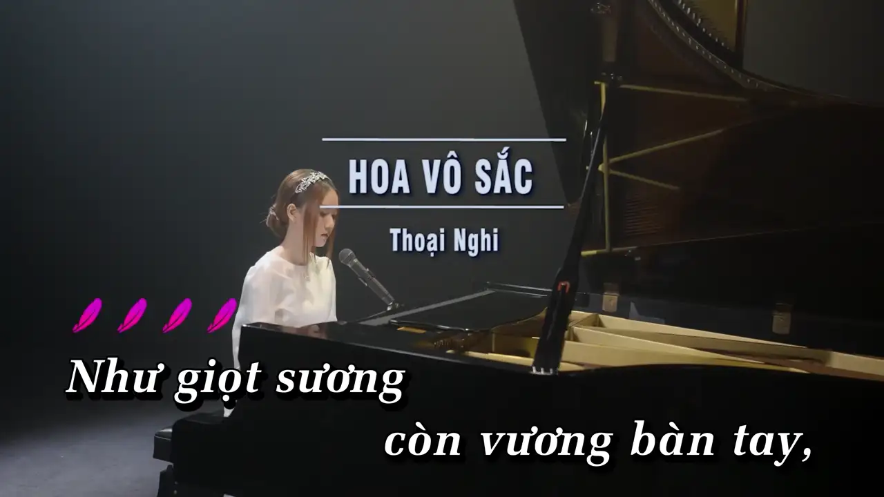 Ảnh bài hát Hoa Vô Sắc (Piano)