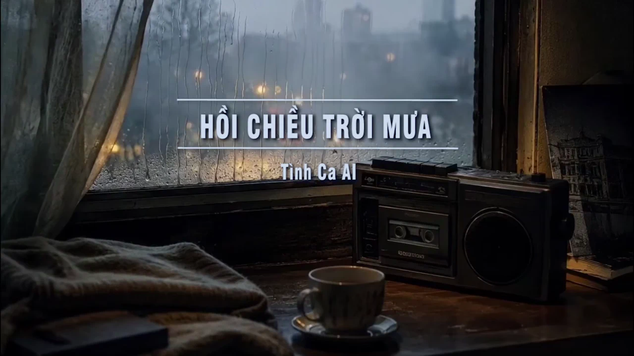 Ảnh bài hát Hồi Chiều Trời Mưa (Tone Nam)