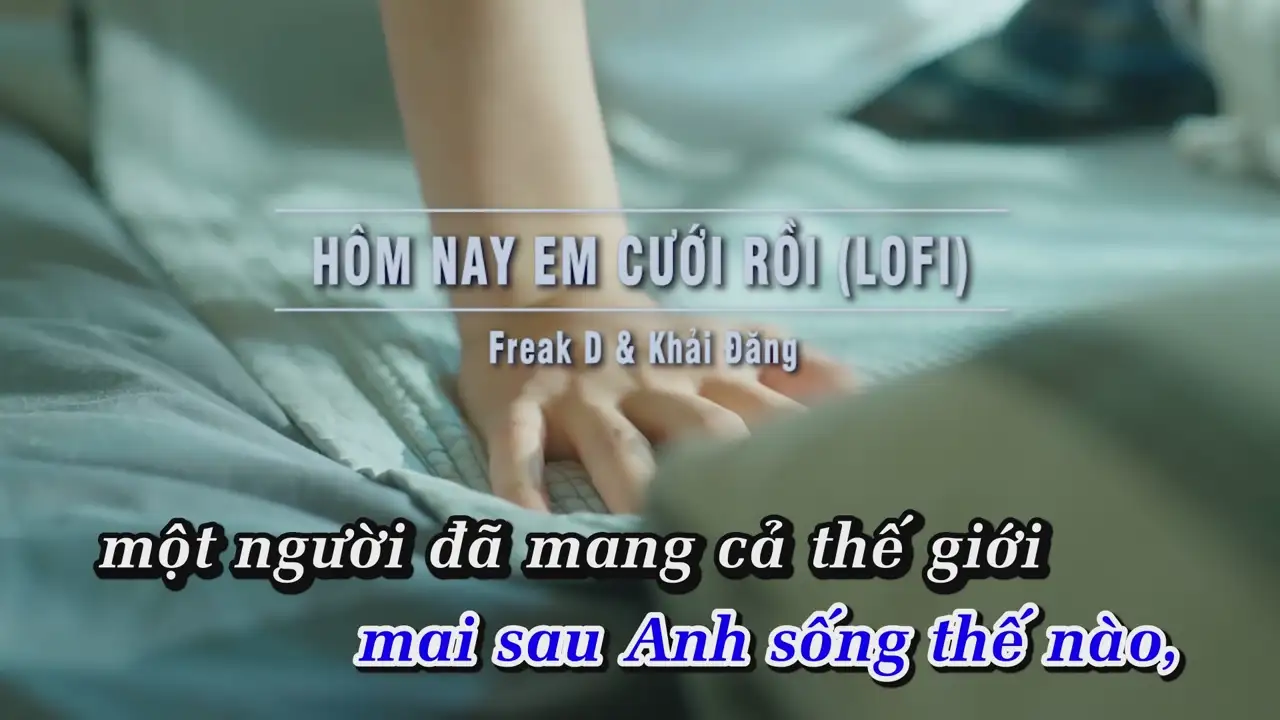 Ảnh bài hát Hôm Nay Em Cưới Rồi (Lofi)