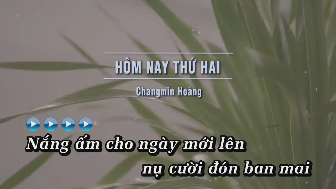 Ảnh bài hát Hôm Nay Thứ Hai