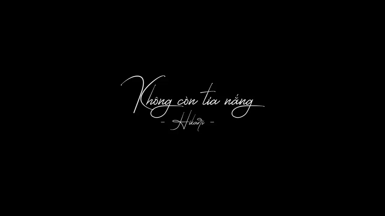 Ảnh bài hát Không Còn Tia Nắng