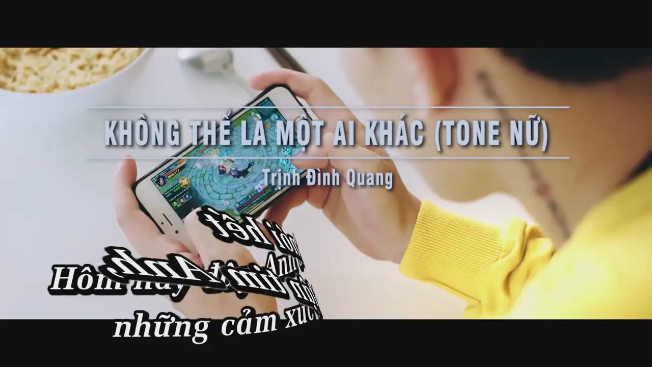 Ảnh bài hát Không Thể Là Một Ai Khác (Tone Nữ)