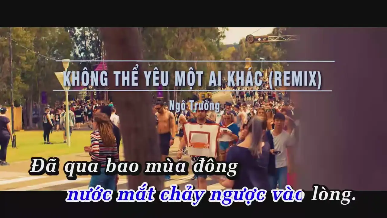 Ảnh bài hát Không Thể Yêu Một Ai Khác (Remix)