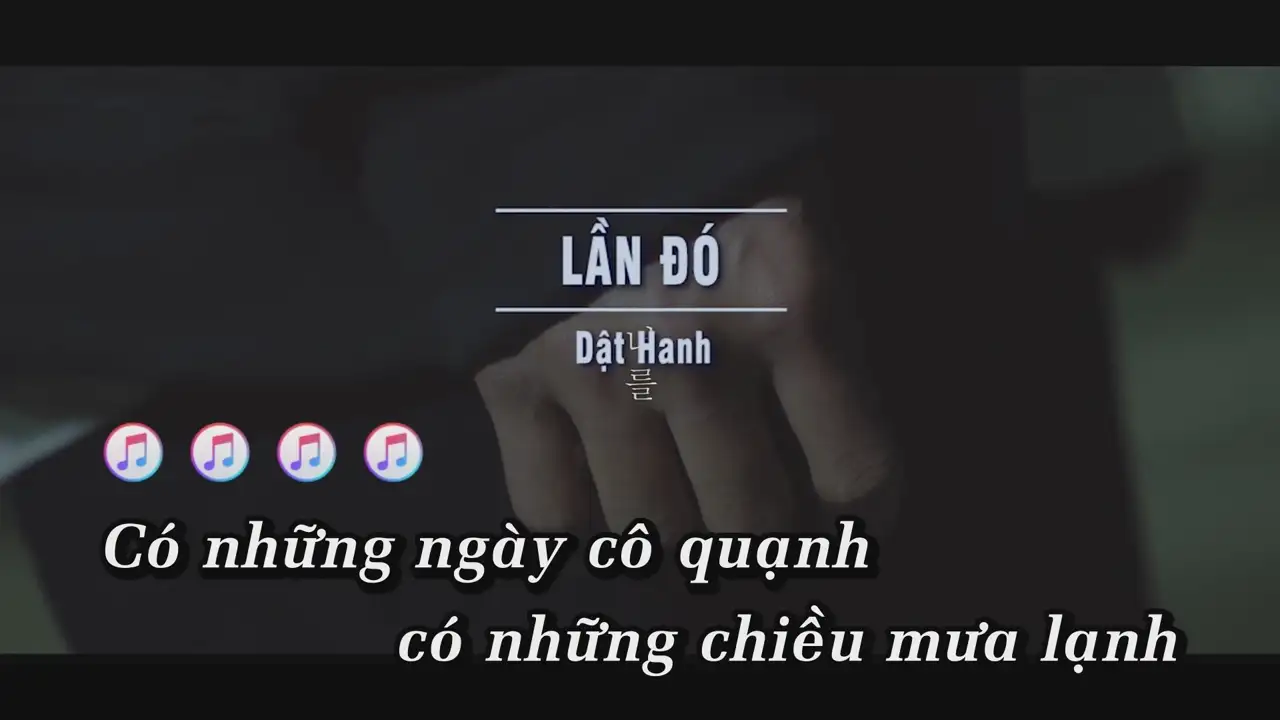 Ảnh bài hát Lần Đó