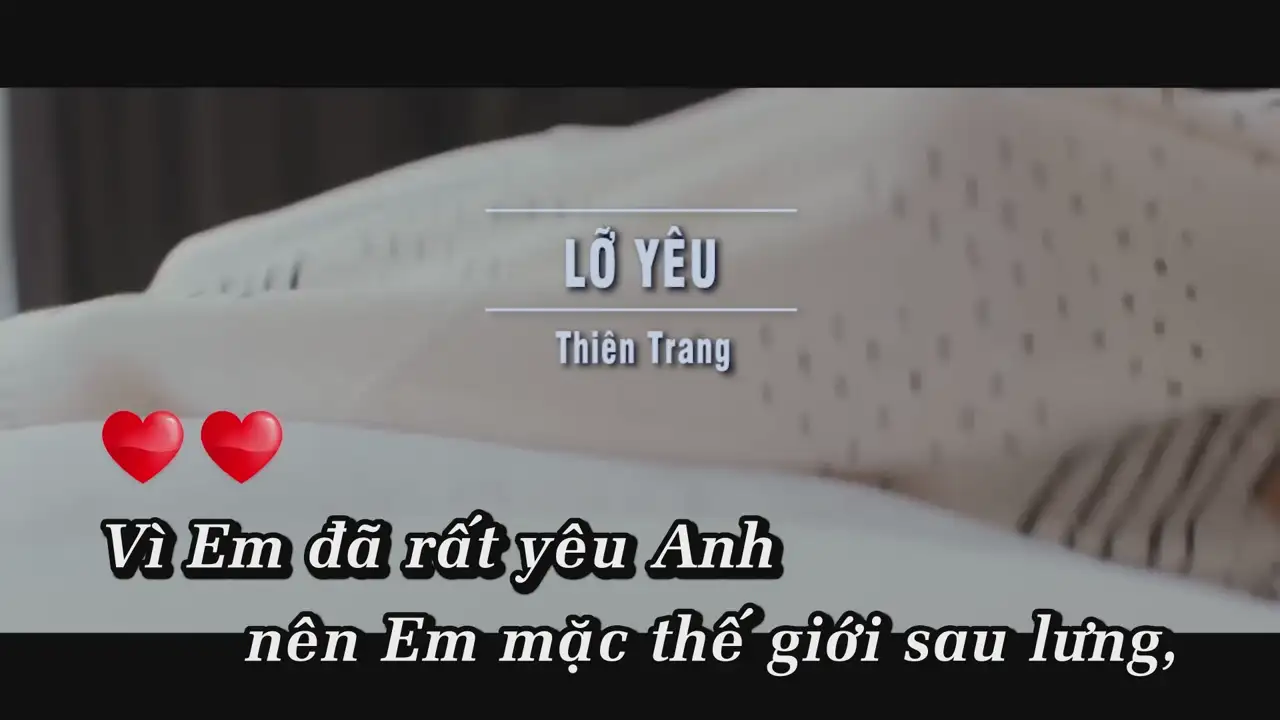 Ảnh bài hát Lỡ Yêu