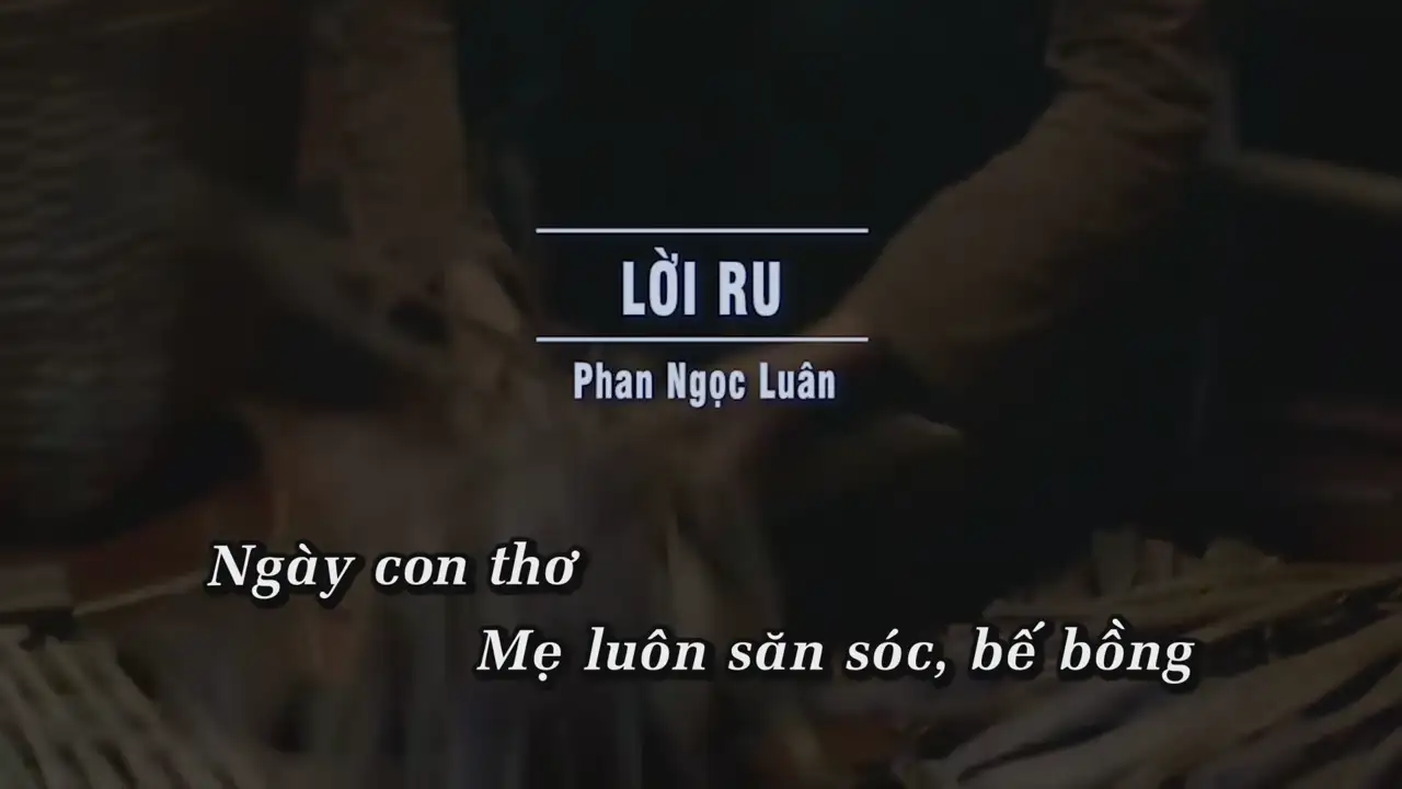 Ảnh bài hát Lời Ru
