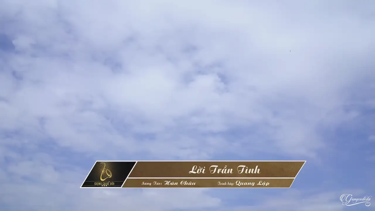 Ảnh bài hát Lời Trần Tình