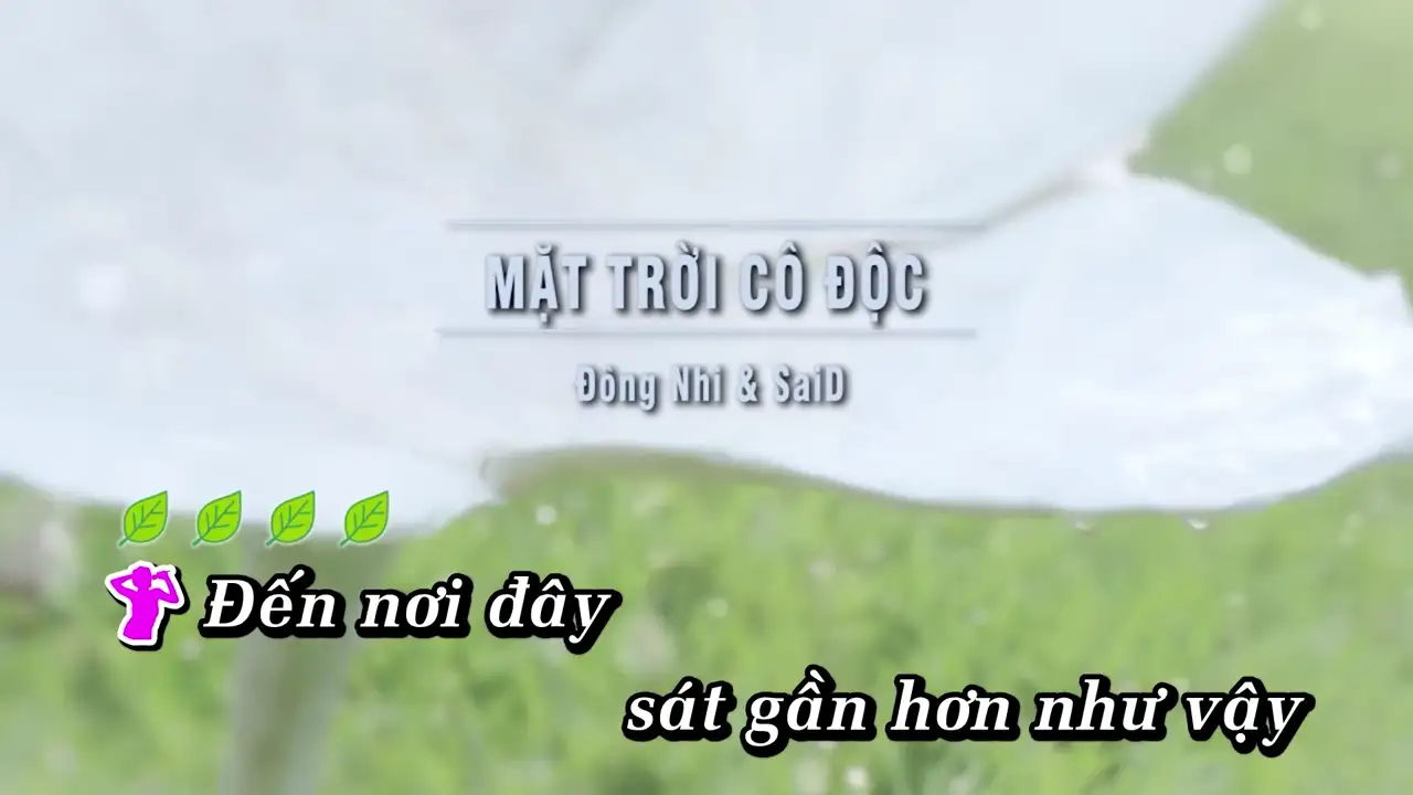 Ảnh bài hát Mặt Trời Cô Độc