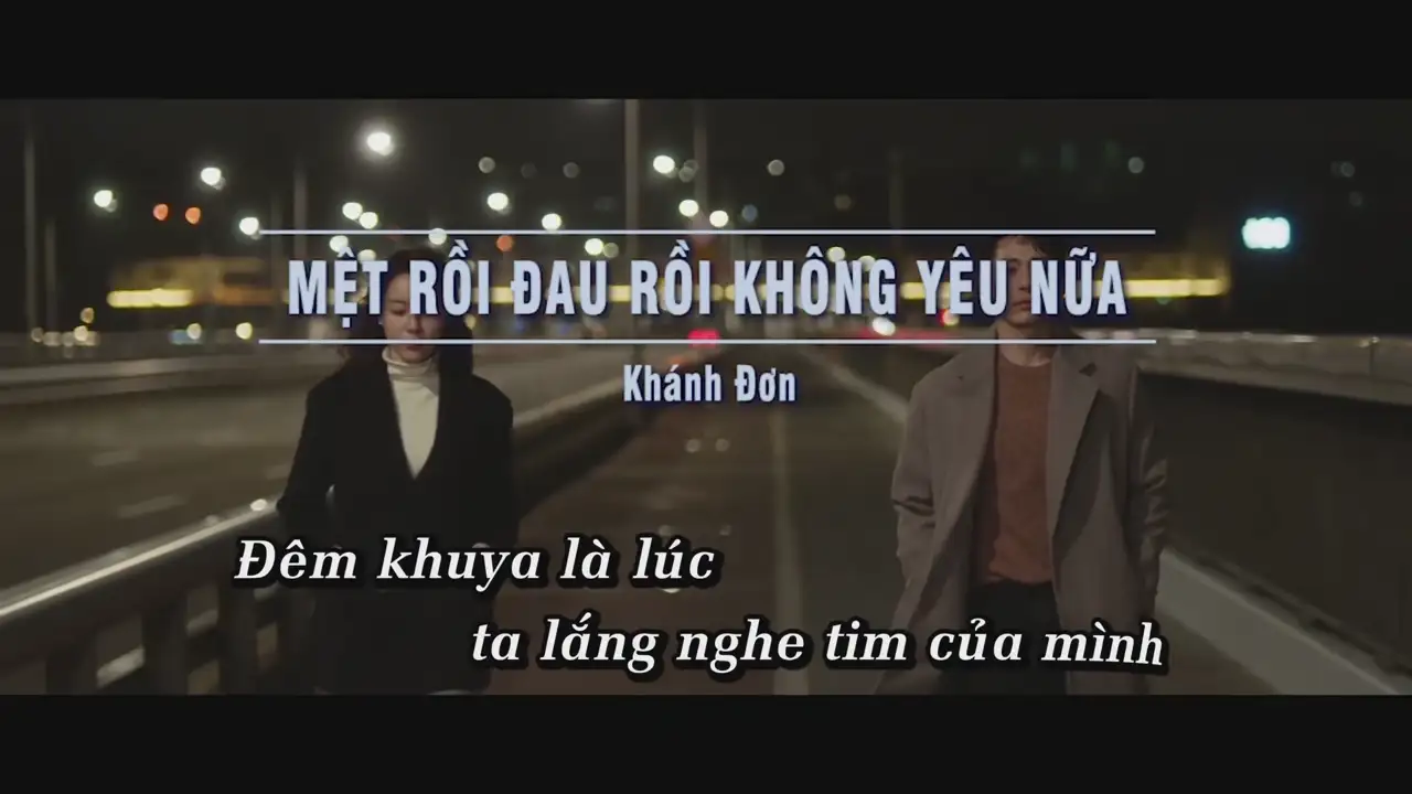 Ảnh bài hát Mệt Rồi Đau Rồi Không Yêu Nữa