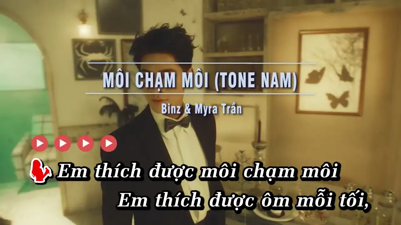 Ảnh bài hát Môi Chạm Môi (Tone Nam)
