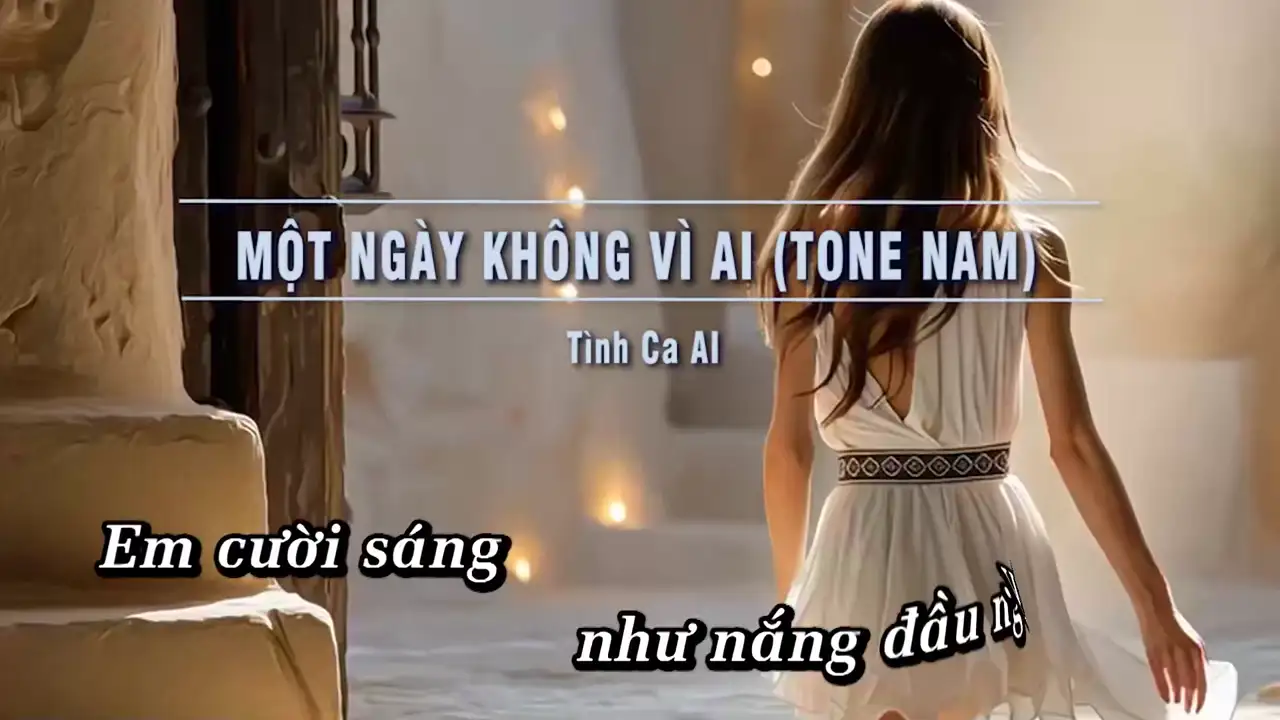Ảnh bài hát Một Ngày Không Vì Ai (Tone Nam)