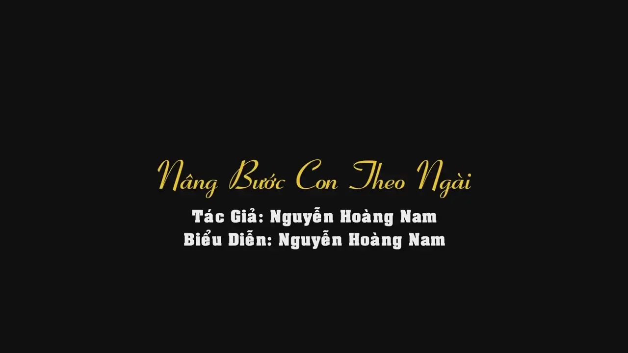 Ảnh bài hát Nâng Bước Con Theo Ngài