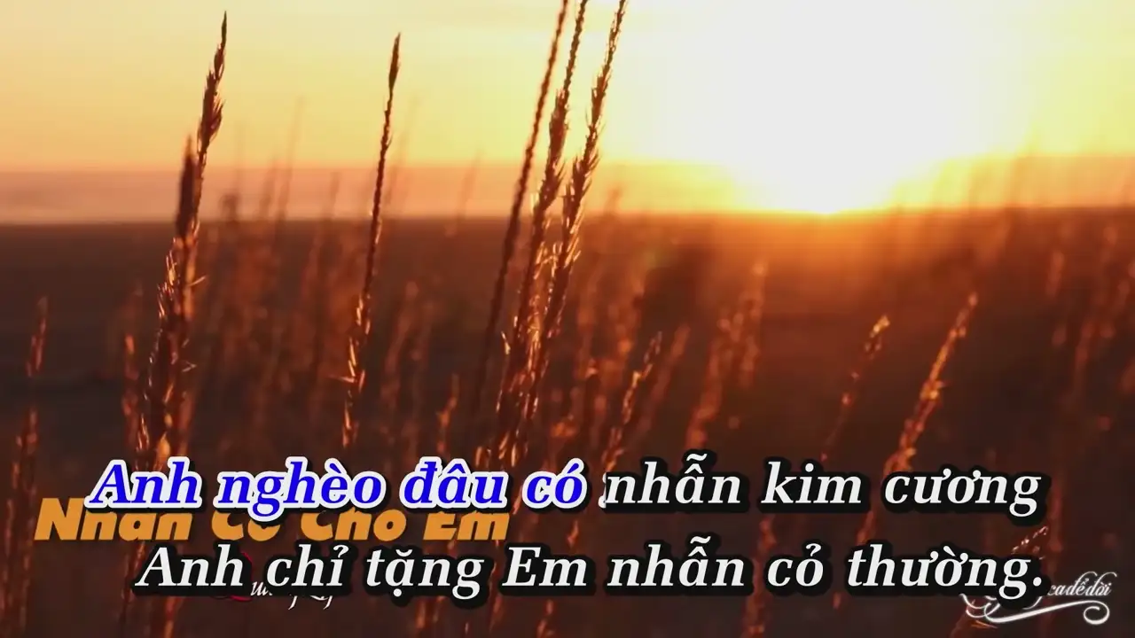 Ảnh bài hát Nhẫn Cỏ Cho Em