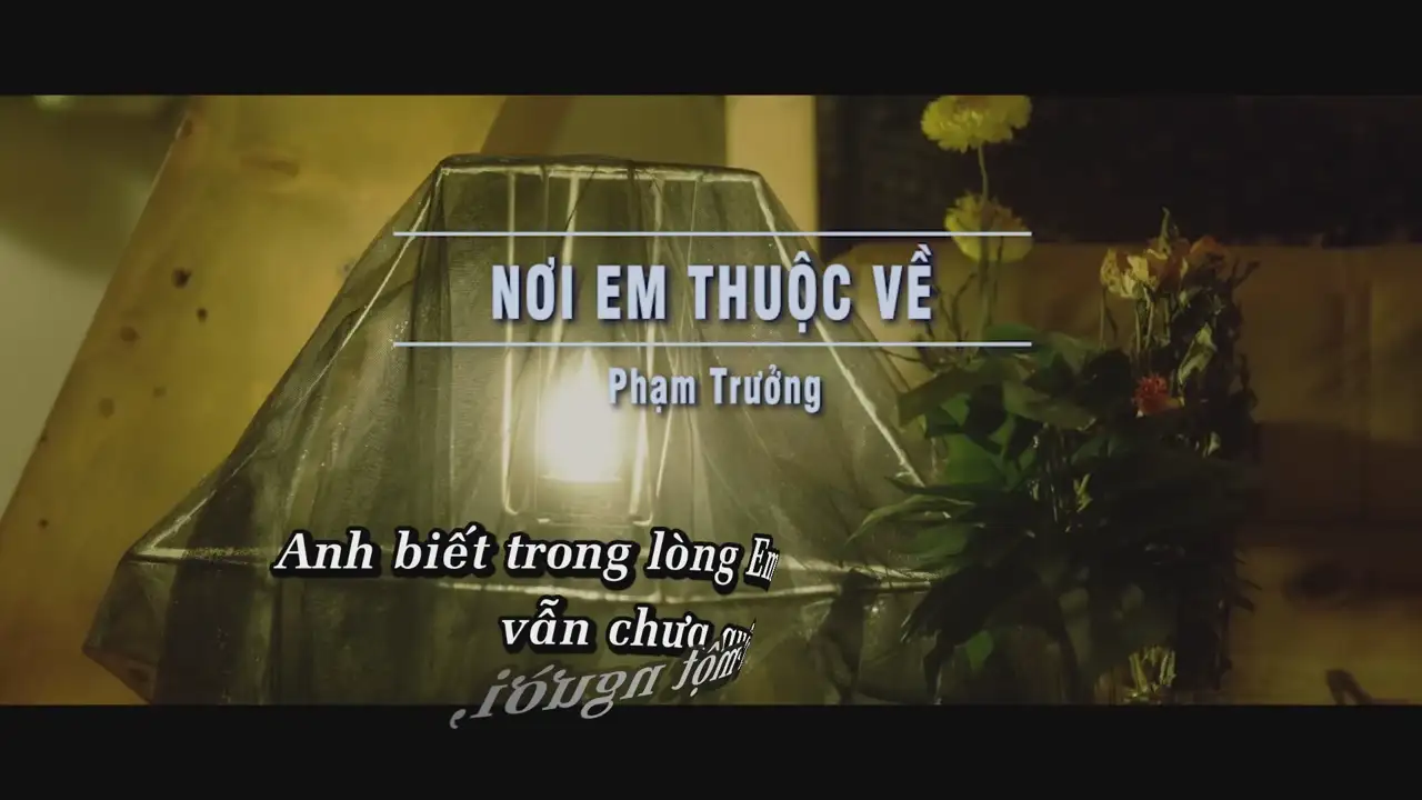 Ảnh bài hát Nơi Em Thuộc Về