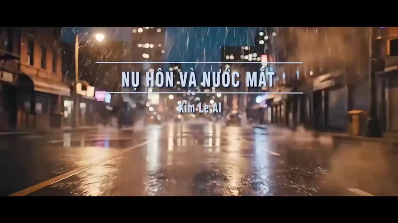 Ảnh bài hát Nụ Hôn Và Nước Mắt (Tone Nam)