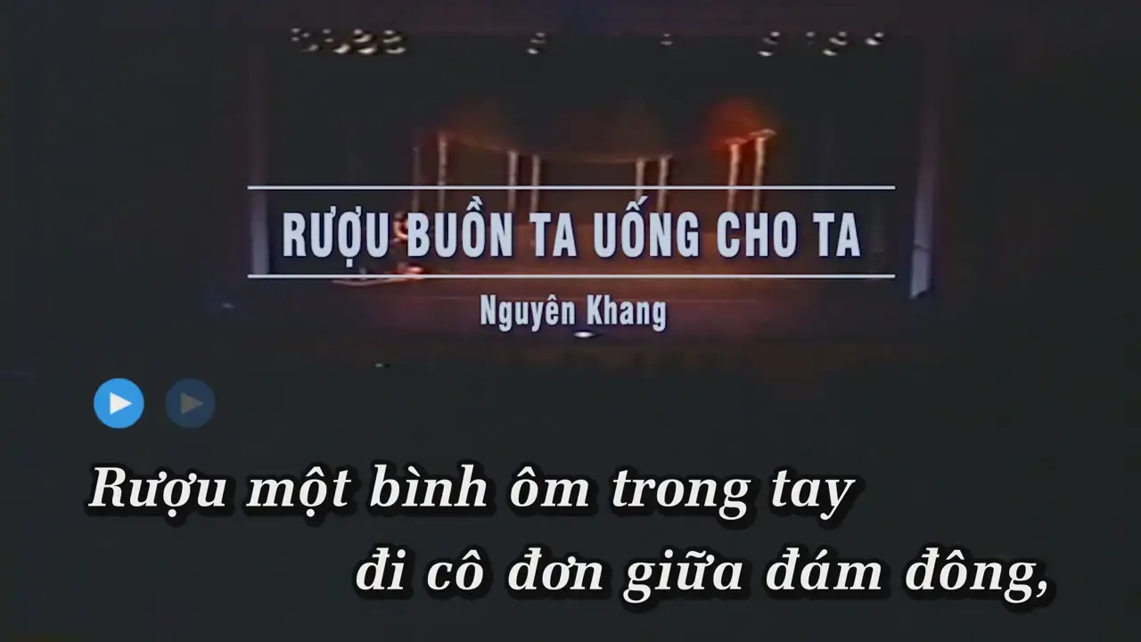 Ảnh bài hát Rượu Buồn Ta Uống Cho Ta