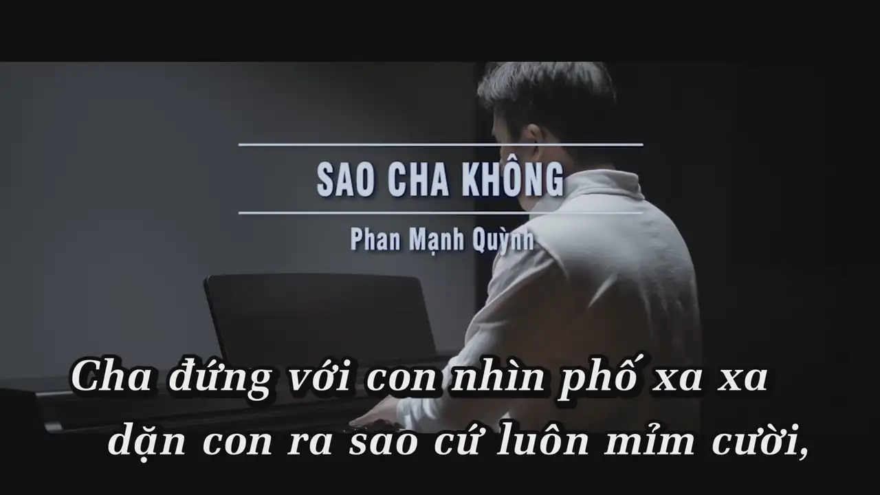 Ảnh bài hát Sao Cha Không