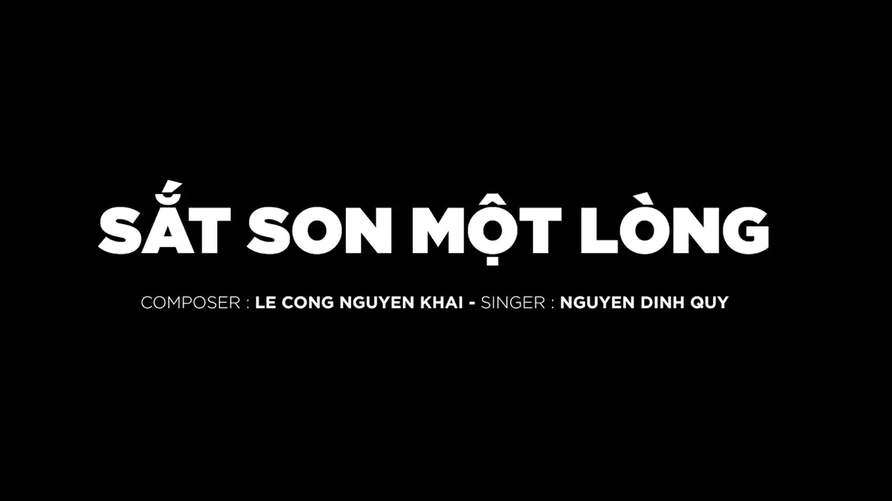 Ảnh bài hát Sắt Son Một Lòng