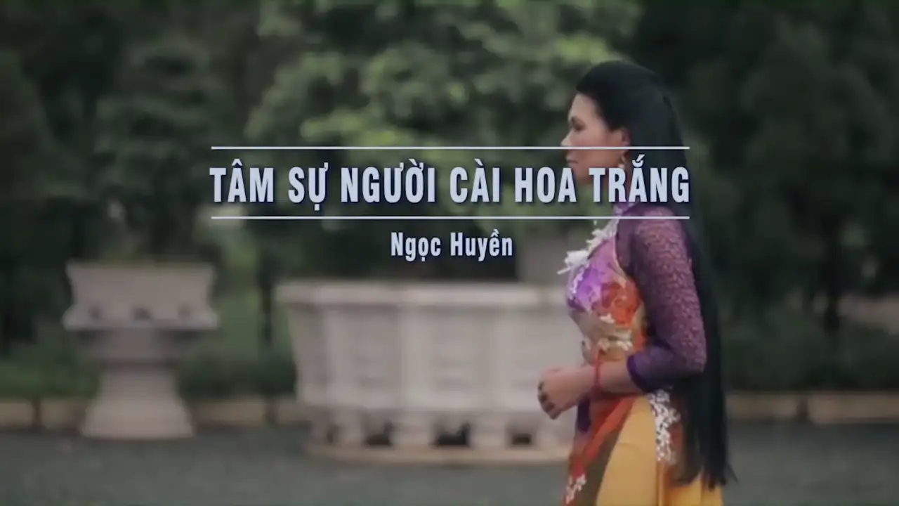 Ảnh bài hát Tâm Sự Người Cài Hoa Trắng