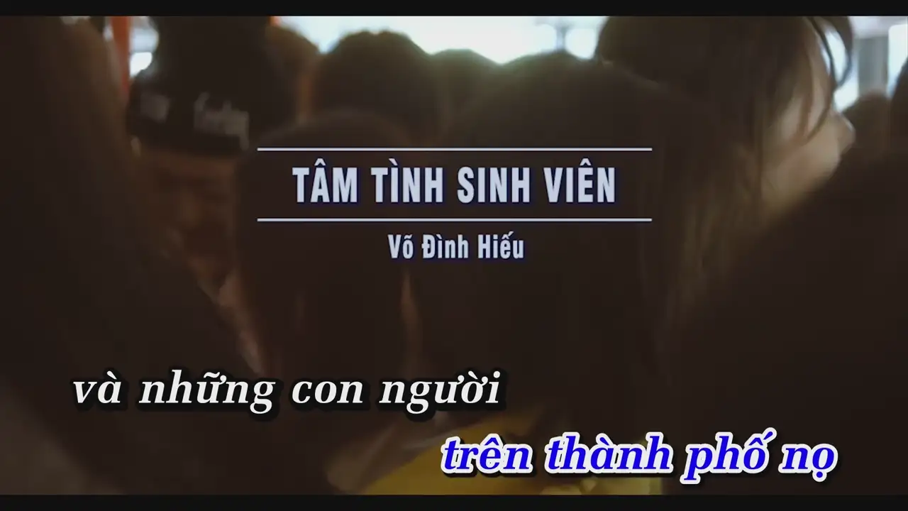 Ảnh bài hát Tâm Tình Sinh Viên