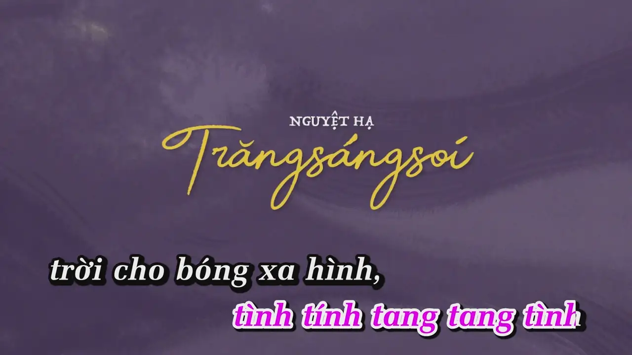 Ảnh bài hát Trăng Sáng Soi
