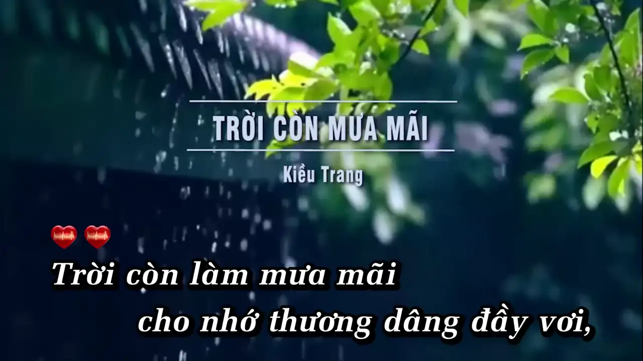 Ảnh bài hát Trời Còn Mưa Mãi