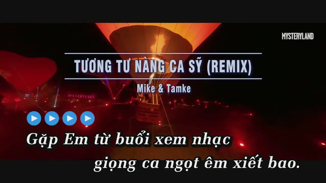 Ảnh bài hát Tương Tư Nàng Ca Sỹ (Remix)