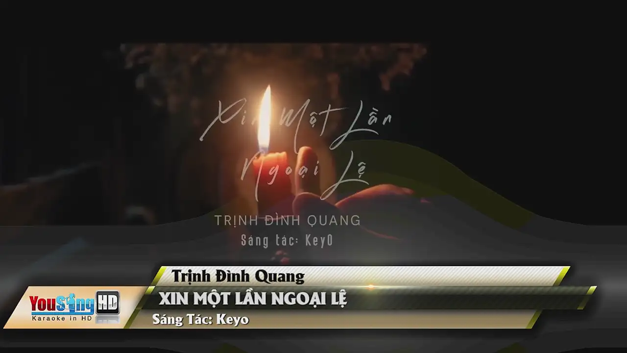 Ảnh bài hát Xin Một Lần Ngoại Lệ
