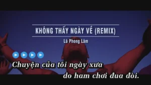 Không Thấy Ngày Về (Remix) – Lã Phong Lâm