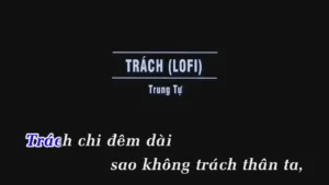 Trách (Lofi) – Trung Tự