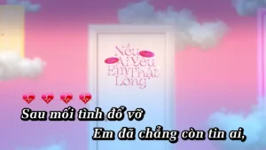 Nếu Ai Yêu Em Thật Lòng – Bùi Dương Thái Hà & Tama