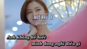 Ngỡ Như Là – Chris Da Prince