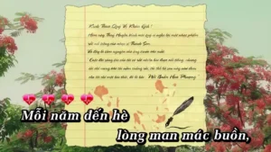 Nỗi Buồn Hoa Phượng – Thúy Huyền
